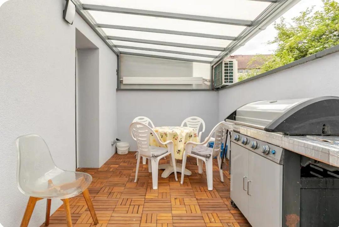 Maisonnette Avec Terrasse Страсбург Екстер'єр фото